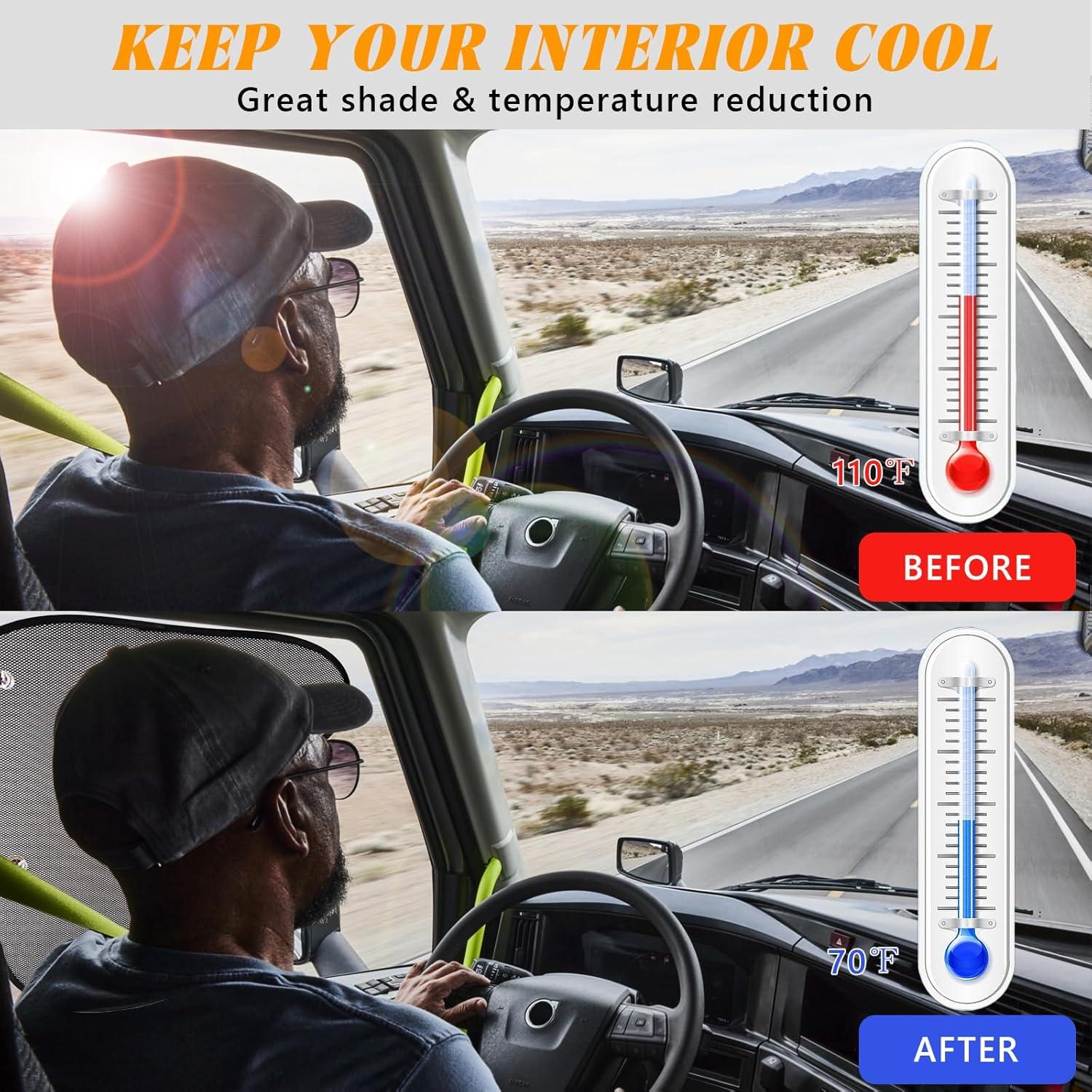 Sombrilla Lateral para Camión EVERRUSH WS-011 59.4x49.3 cm