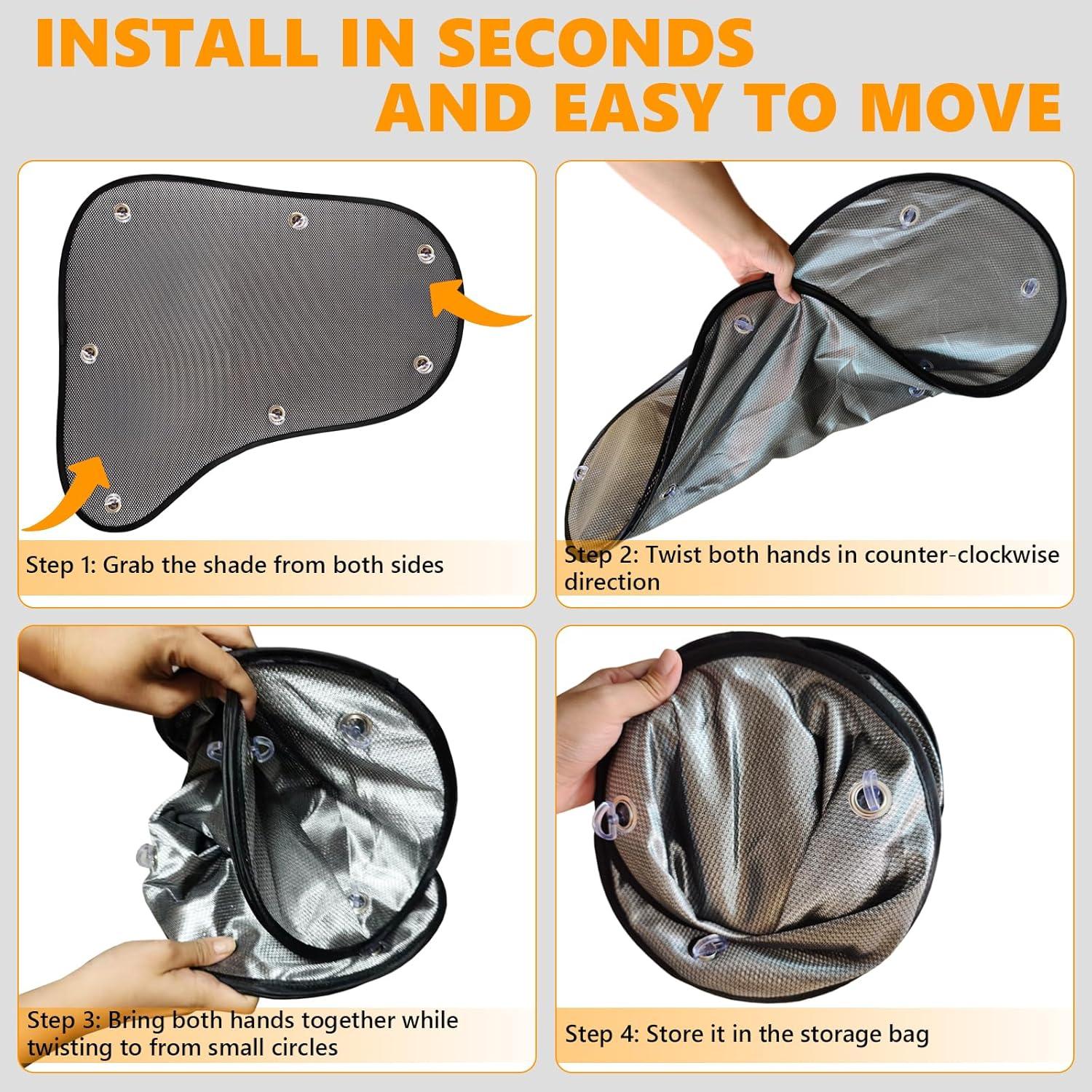 Sombrilla Lateral para Camión EVERRUSH WS-011 59.4x49.3 cm