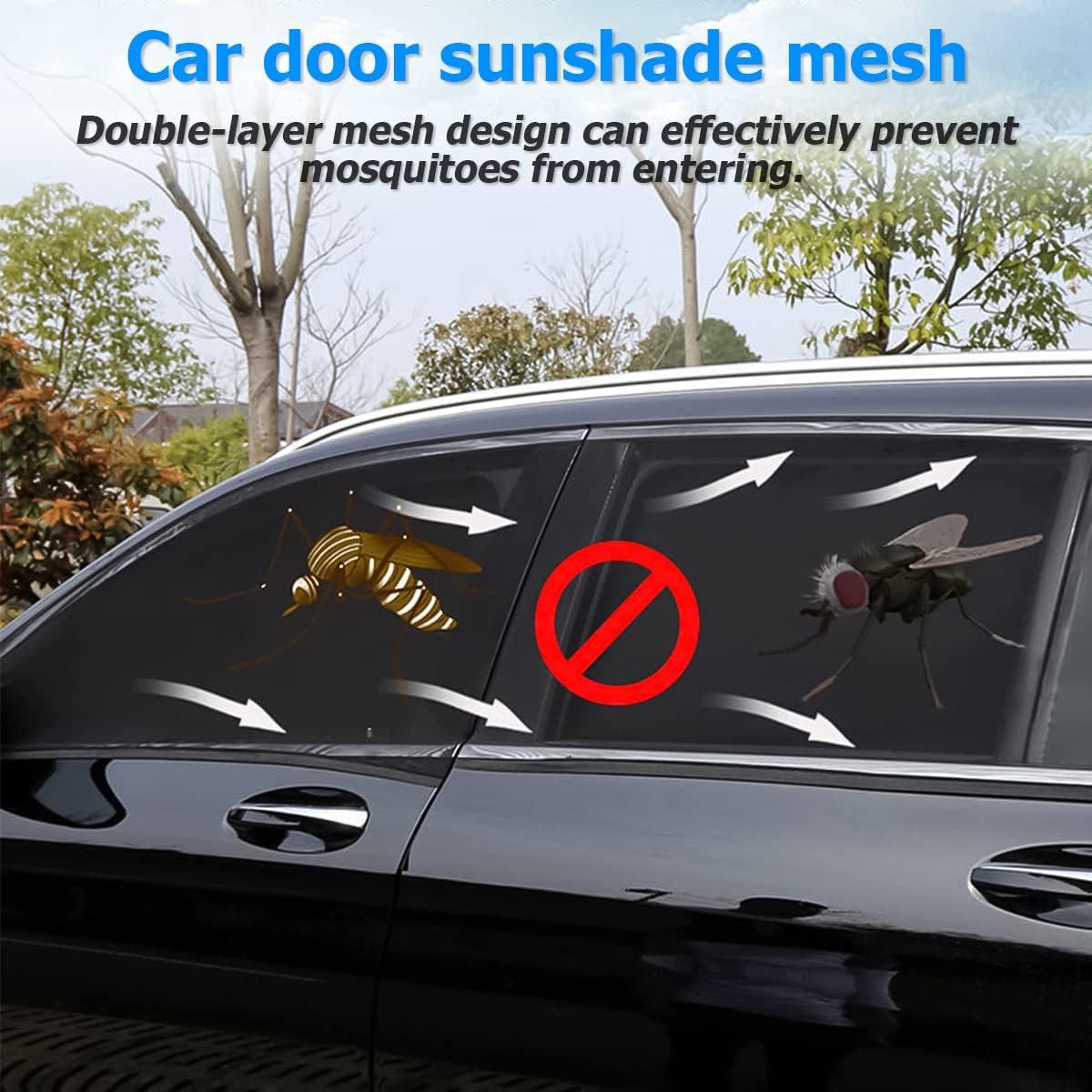 2 Piezas Sombra Solar para Ventanas de Coche XINLIYA Frontal