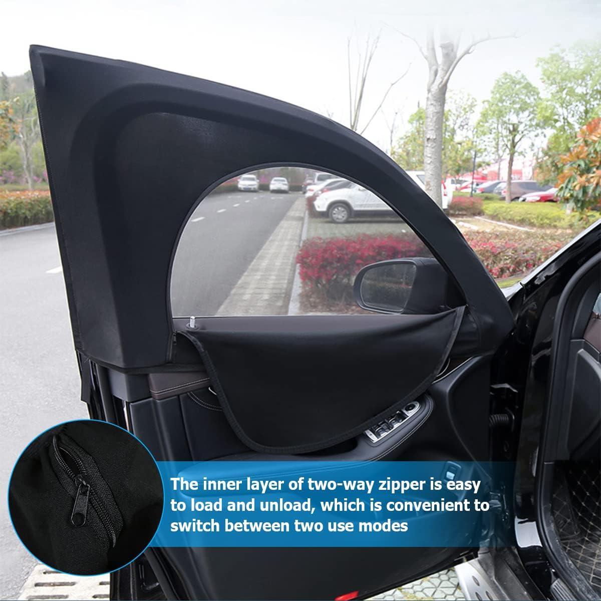 2 Piezas Sombra Solar para Ventanas de Coche XINLIYA Frontal