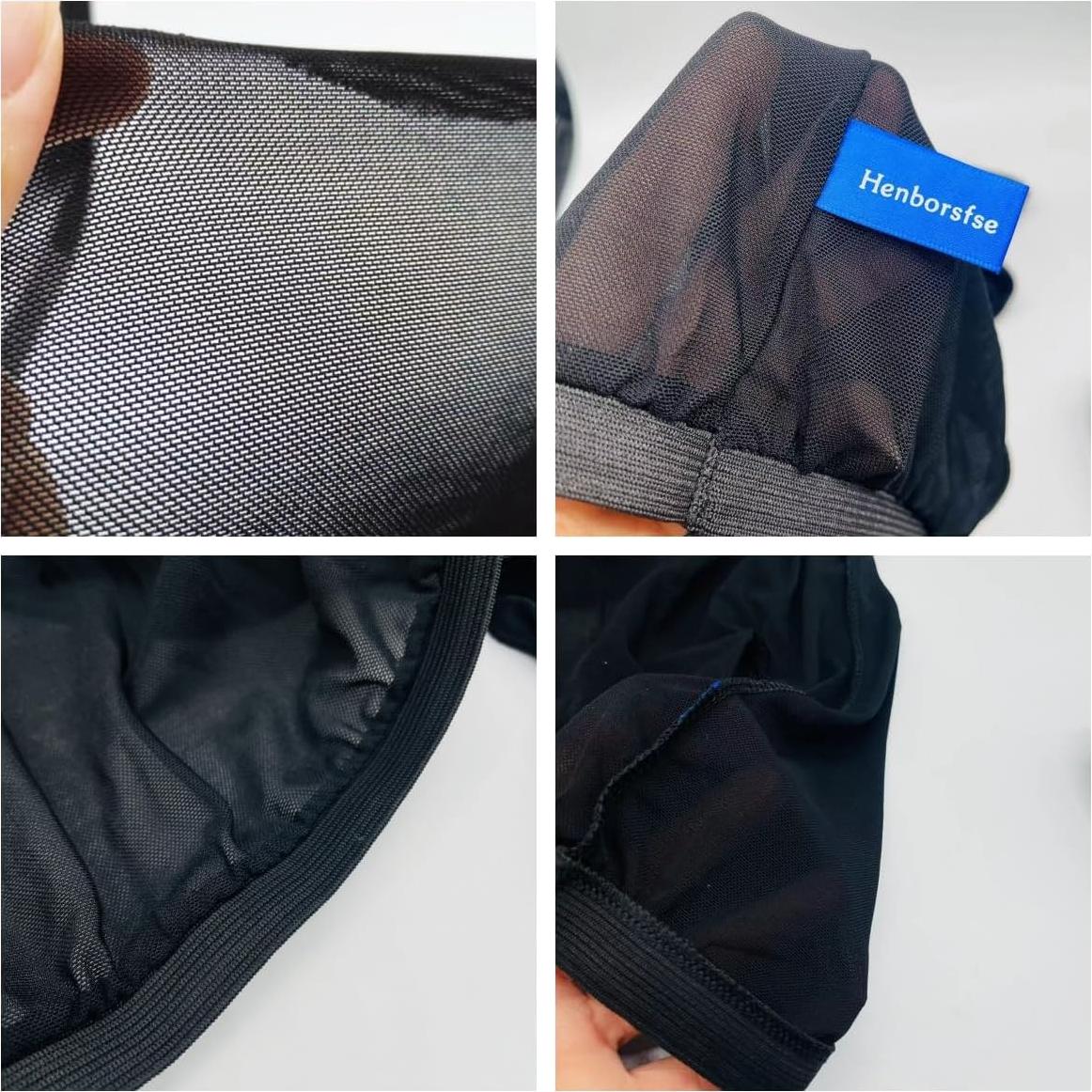 Cortina de Sombra para Ventana Lateral Trasera Henborsfse - 2 Piezas