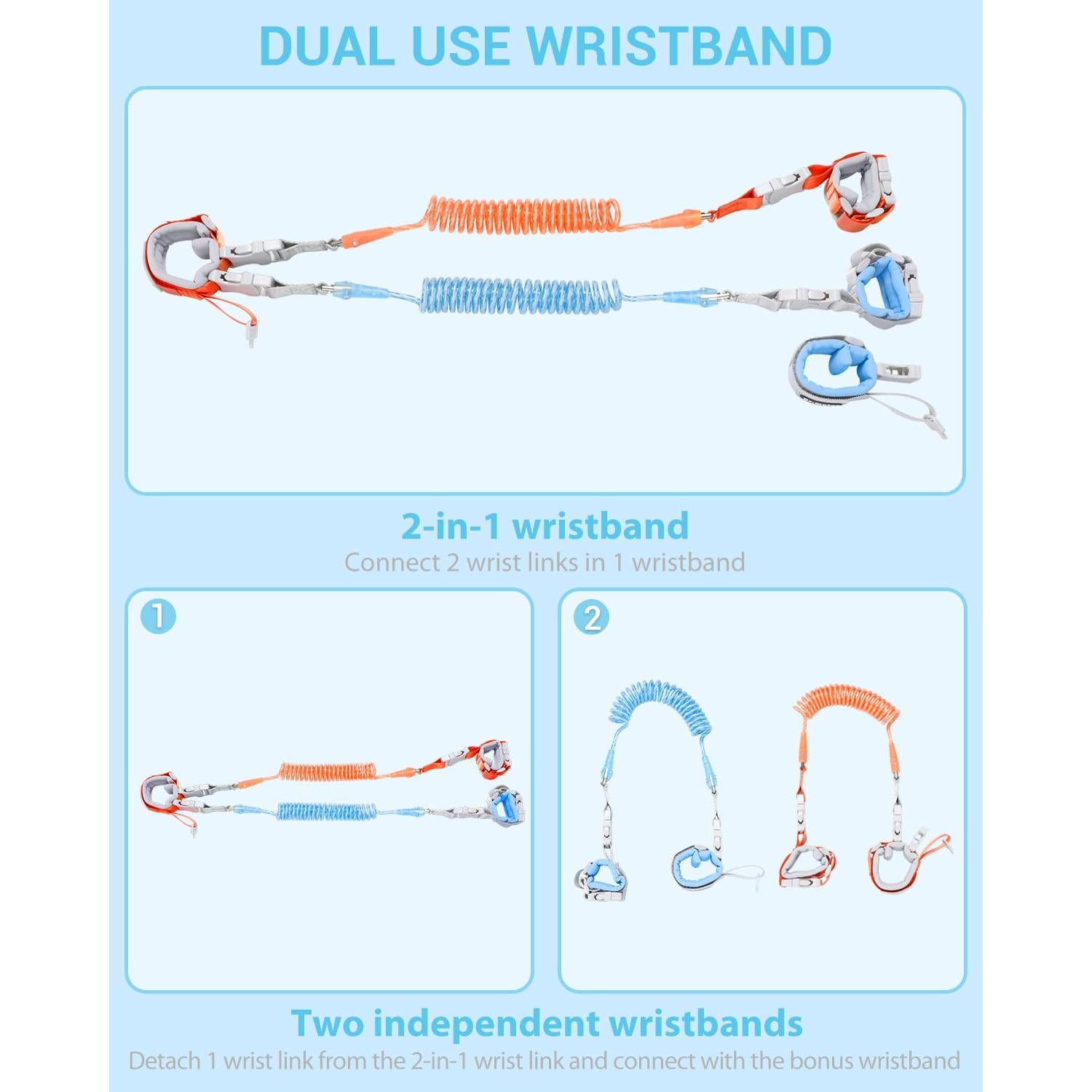 Correa de Seguridad para Niños Dr.meter 2.00 m Antipérdida