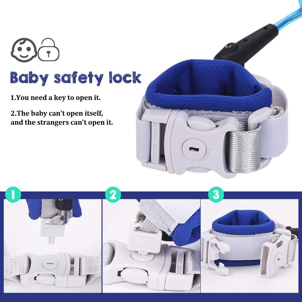 Correa de Mochila para Niños Furpaw 2.5m Azul - Seguridad