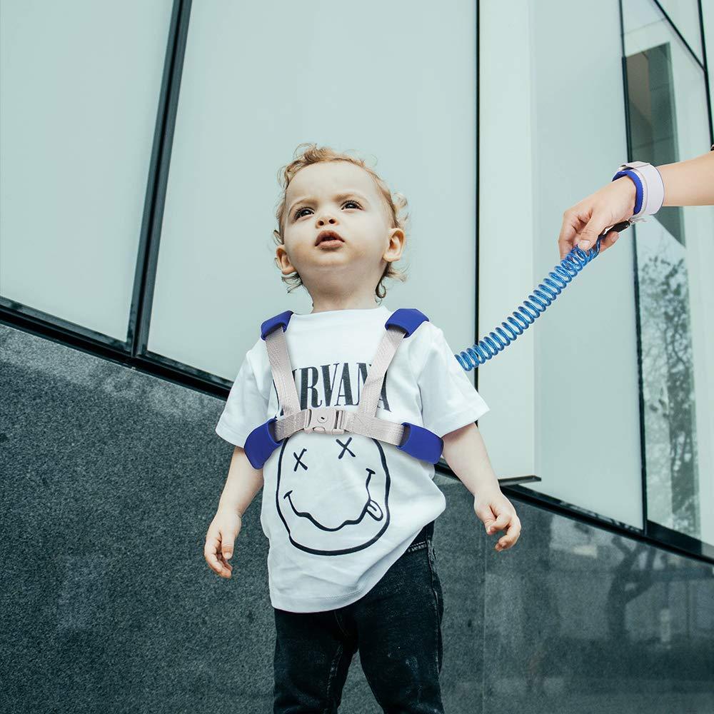 Correa de Mochila para Niños Furpaw 2.5m Azul - Seguridad