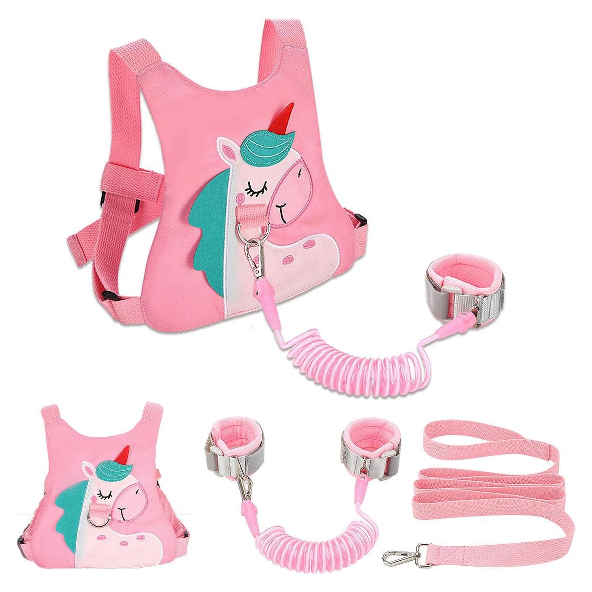Arnés de Seguridad para Niños Rosa - Correa Antipérdida Ajustable
