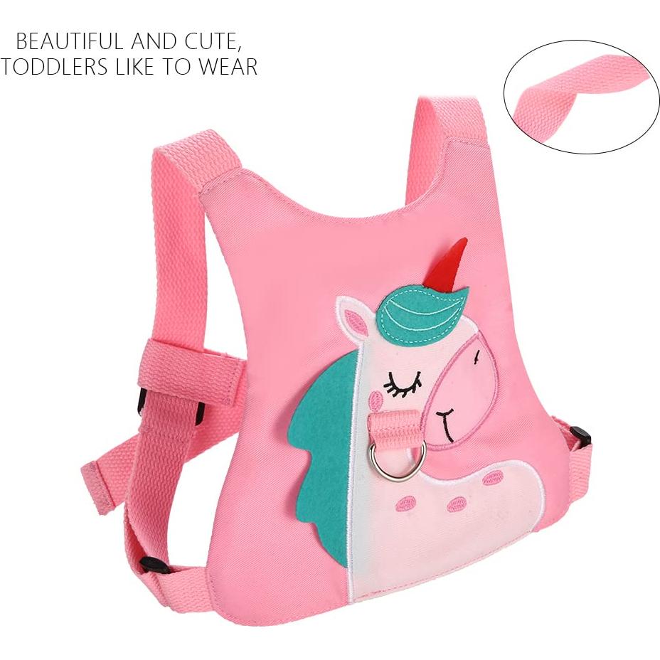 Arnés de Seguridad para Niños Rosa - Correa Antipérdida Ajustable