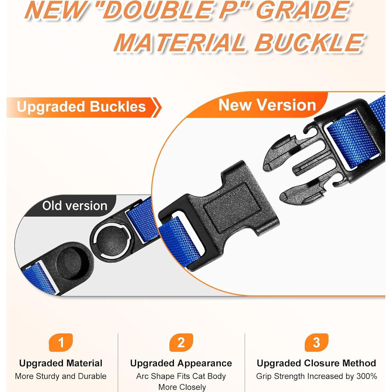 Conjunto Arnés y Correa para Gato Halypet H200 Pro Negro