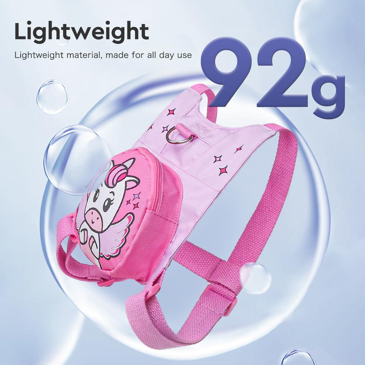 Arnés de Seguridad para Niños Pequeños Unicornio Rosa