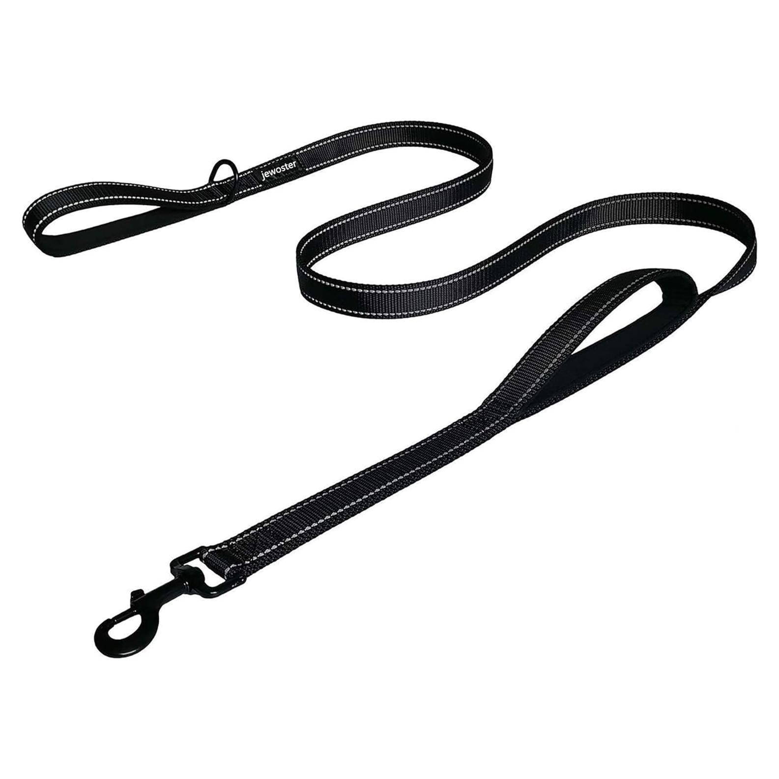 Correa para Perros JEWOSTER 1.83m Alta Resistencia con 2 Mangos
