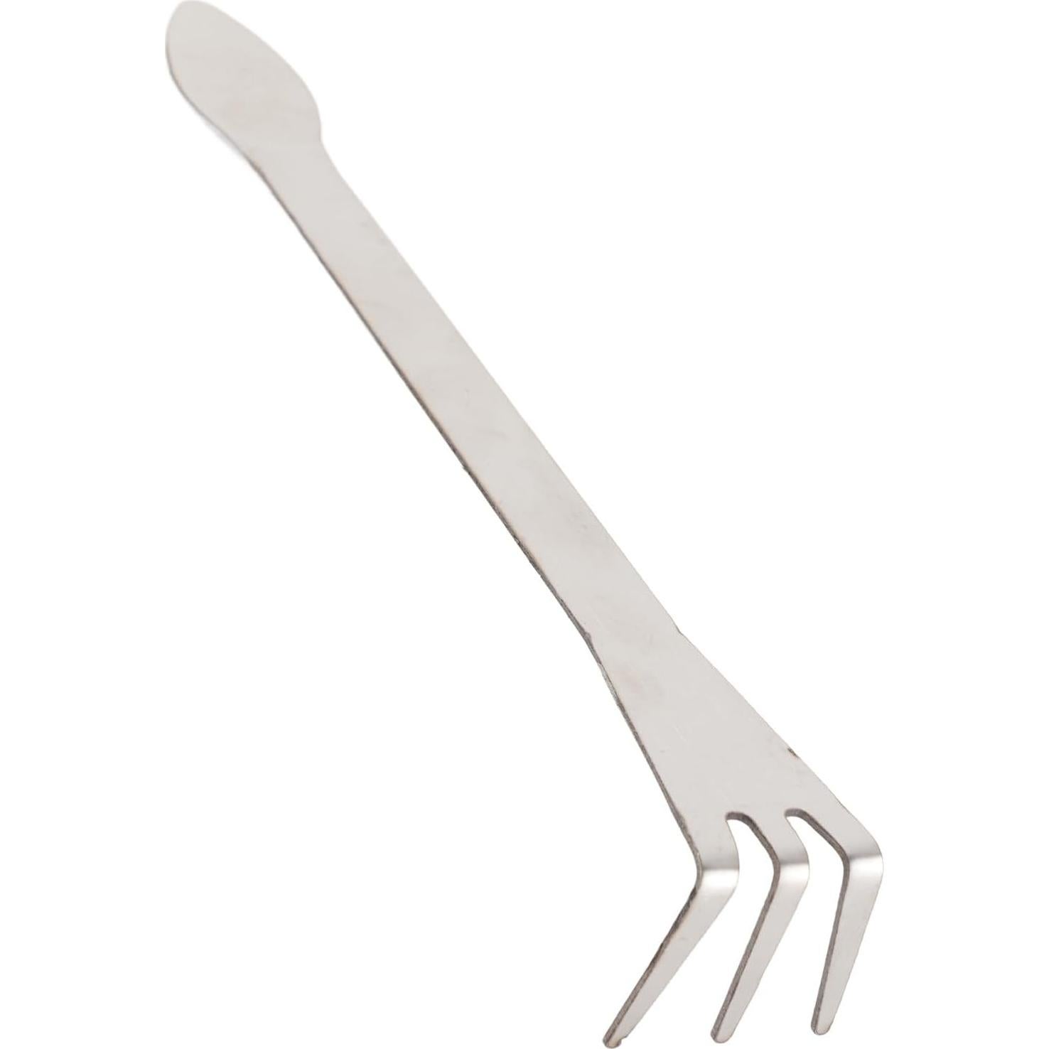 Rastrillo de Jardín GLOGLOW 24 cm Acero Inoxidable Ergonómico