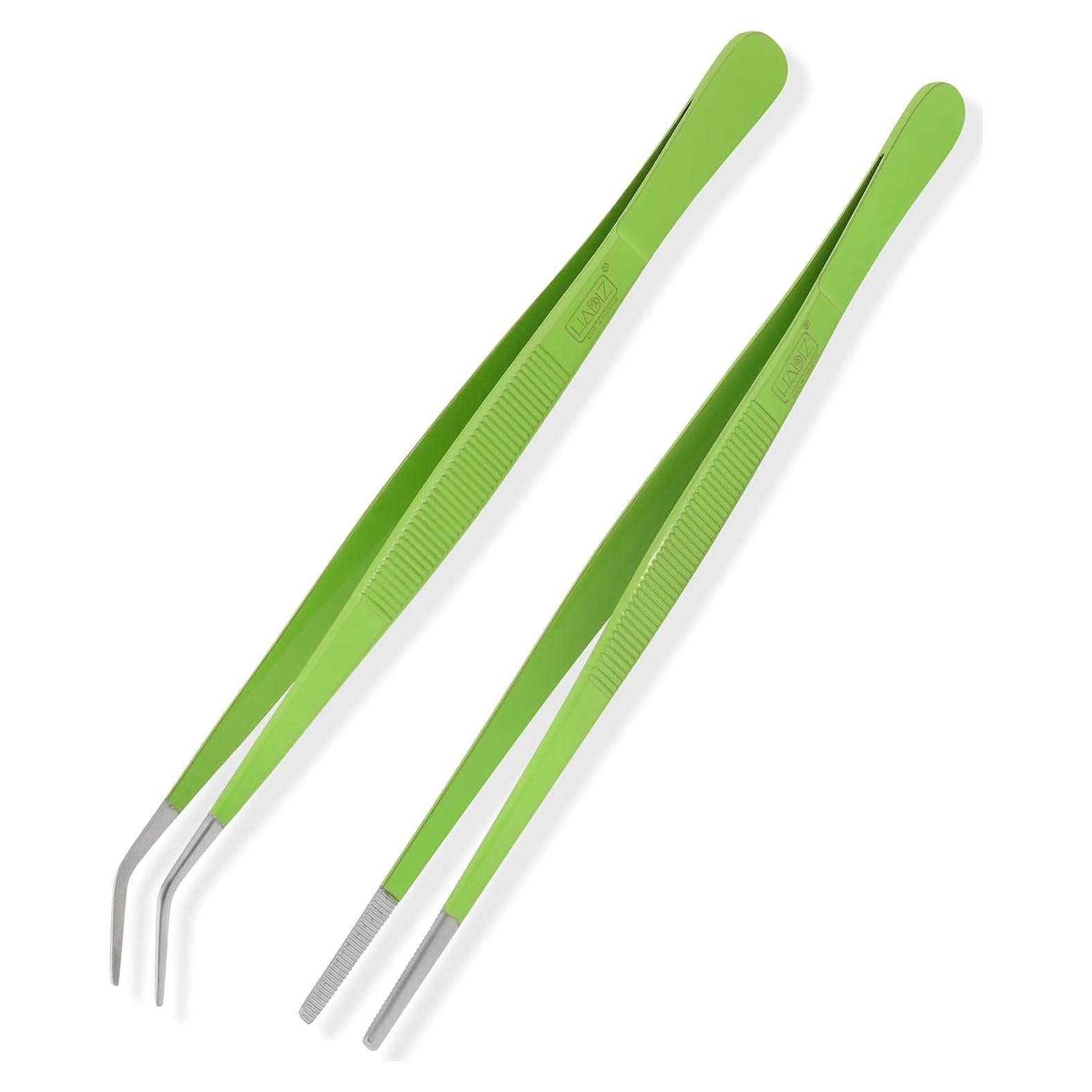 Juego de Pinzas de Jardín HADIZ 20 cm Acero Inoxidable Verde