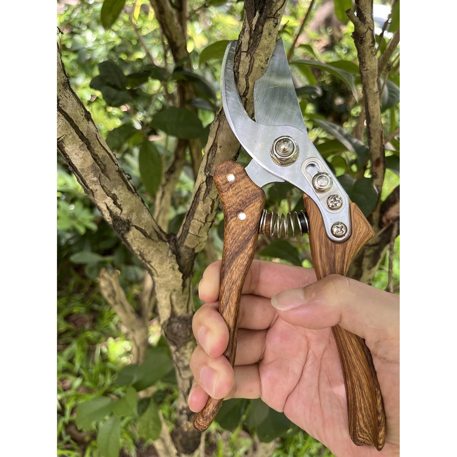 Tijeras de Poda Ergonómicas Horsvill - Acero Japonés SK4