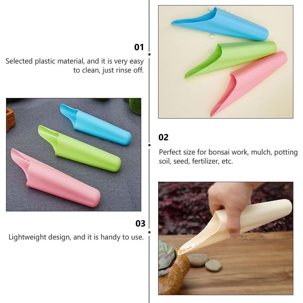 Juego de 3 cucharas de tierra para bonsai SEWACC - Plástico