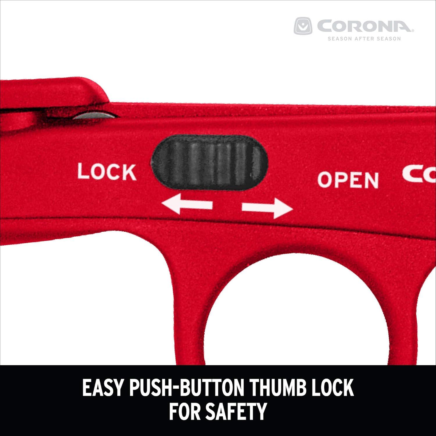 Tijeras Micro Hidropónicas Corona FS 4110, Acero Inoxidable