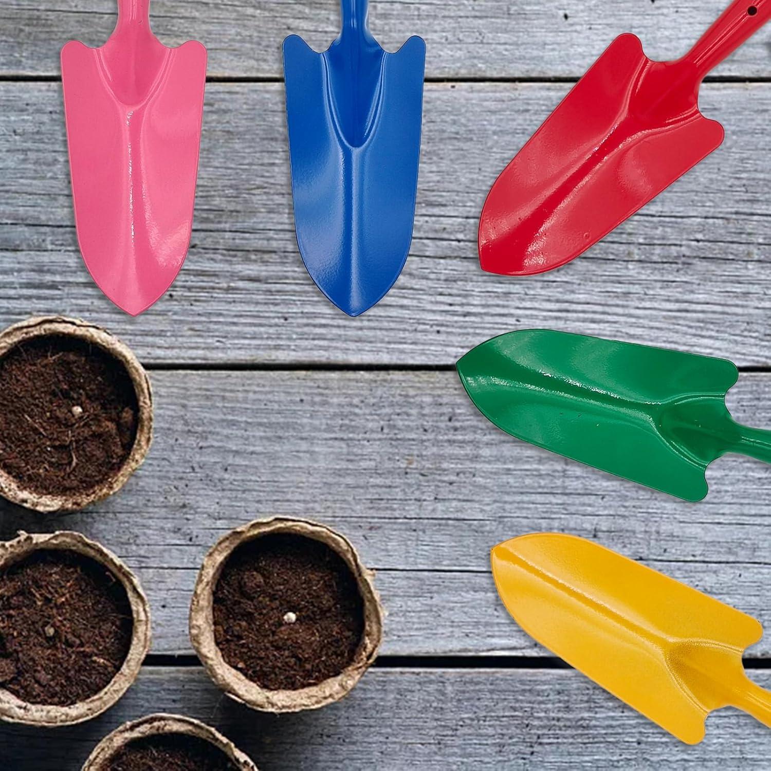 Conjunto de 5 Mini Palas de Mano Metal Itechpanda Jardín