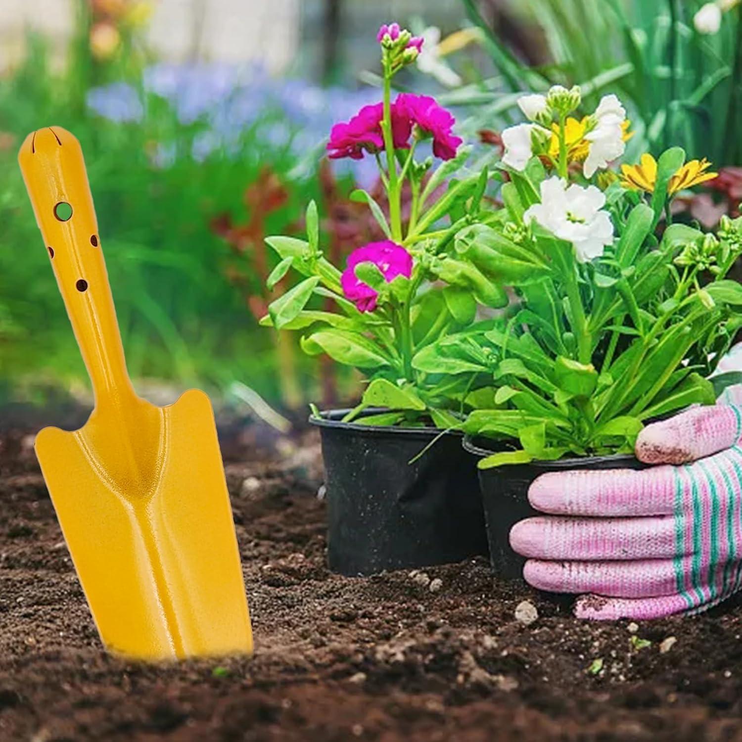 Conjunto de 5 Mini Palas de Mano Metal Itechpanda Jardín