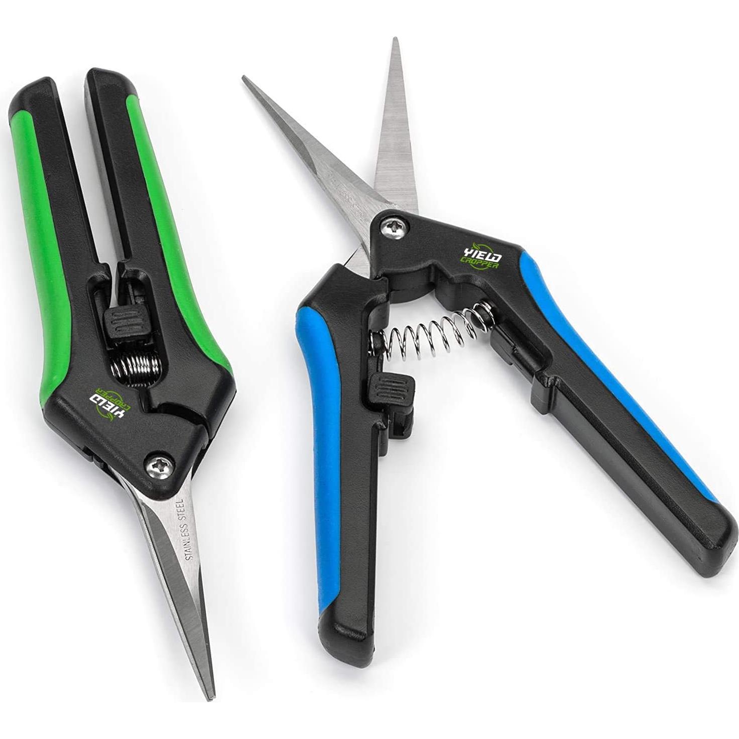 Cortadora de flores y hojas YIELDCROPPER 2Pack acero inoxidable