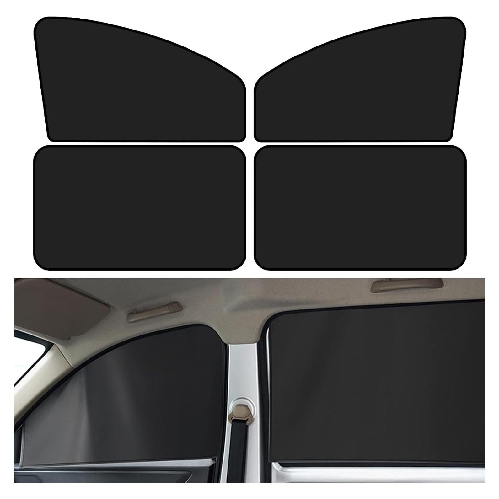 Sombrillas para Ventanas Laterales de Auto NTNEV - Protección UV