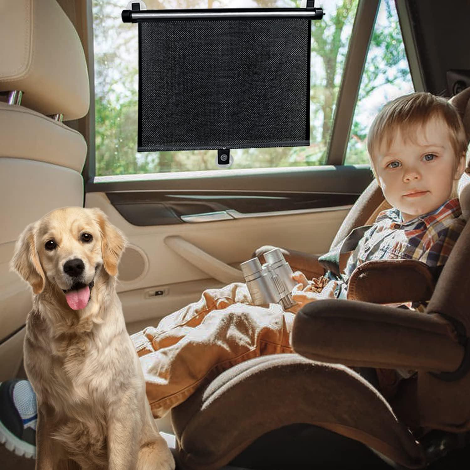 Sombrillas para Ventanas de Auto SHEEFLY - Paquete de 2, UV y Plegables