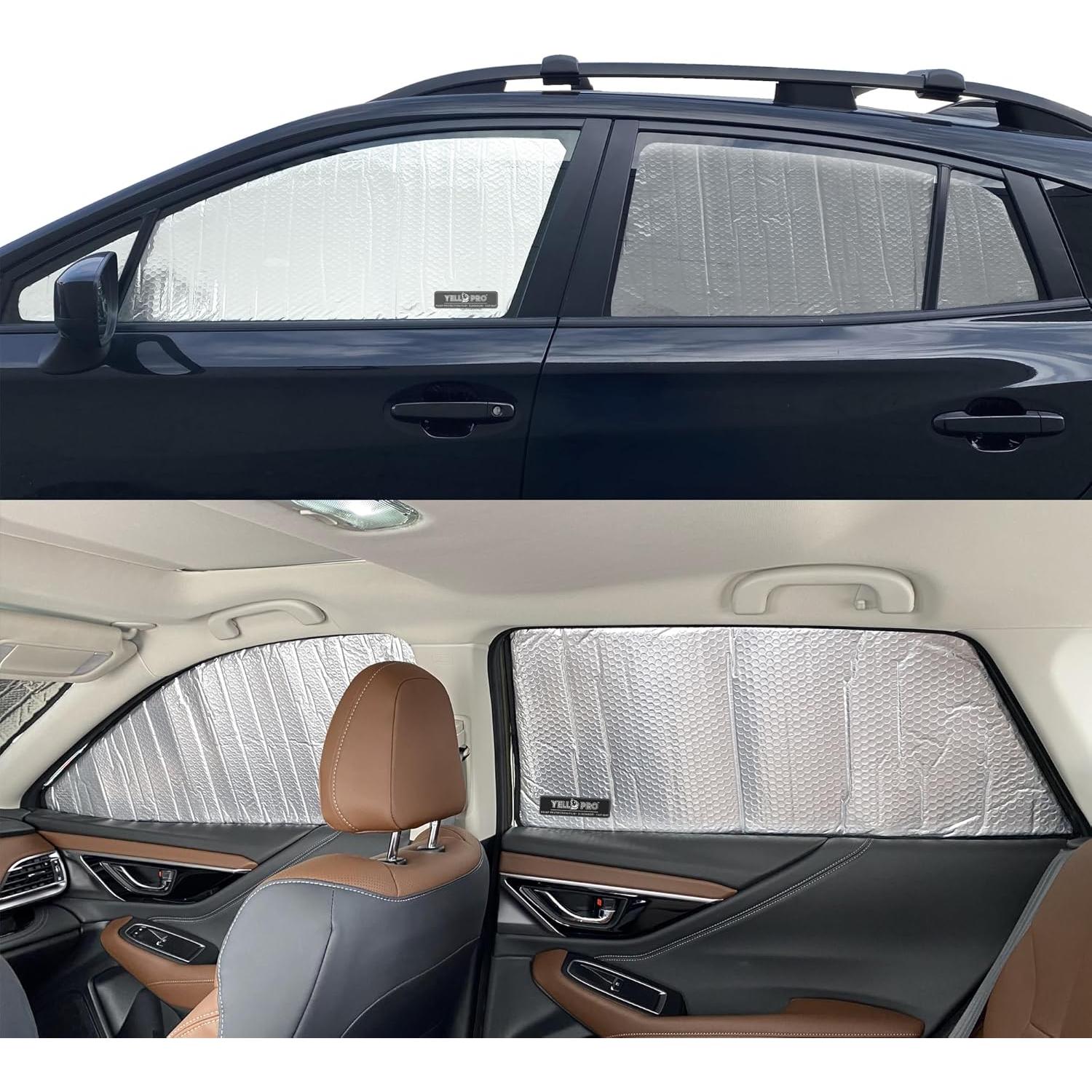 Parasoles Laterales Delanteros YelloPro Auto para Ford E-Series 1992-2025