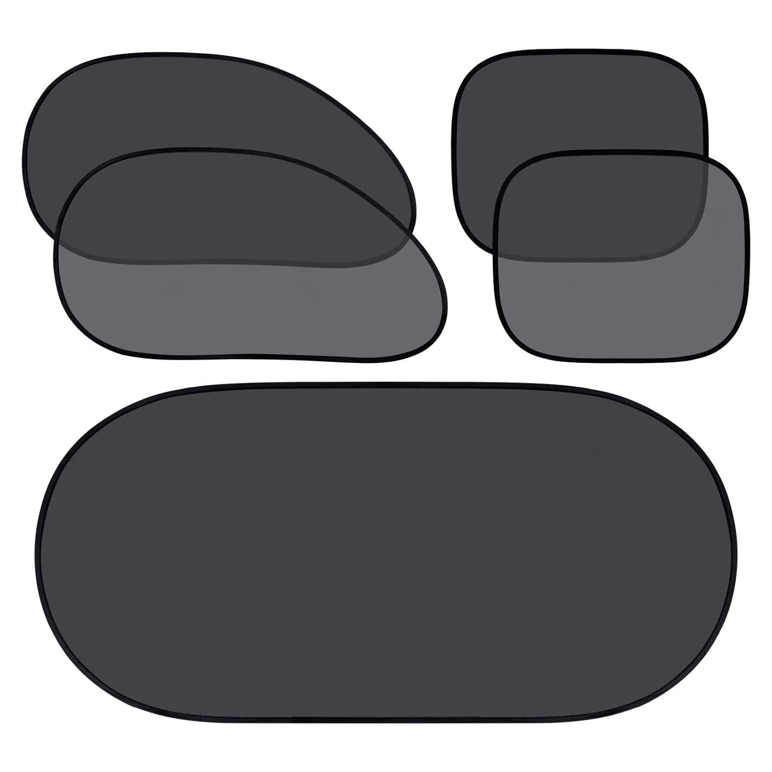 Juego de 5 Sombrillas para Ventanas de Automóvil Tallew UV