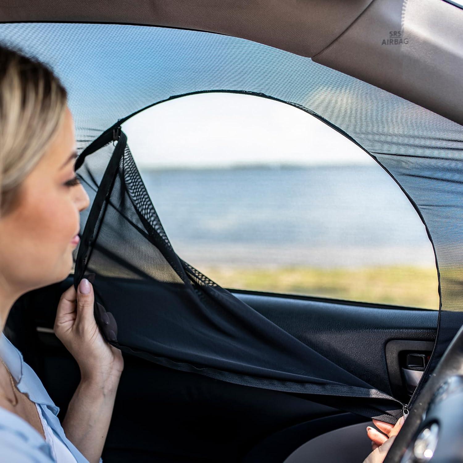 Pantallas de Ventana Frontal Little Pea para SUV y Furgonetas