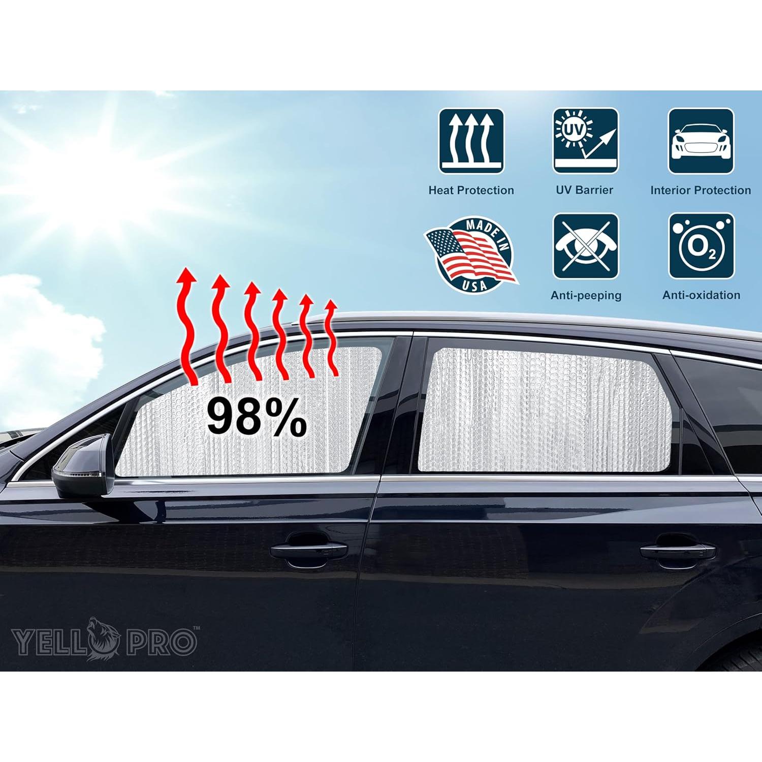 Parasoles Laterales Delanteros YelloPro para Ford F-250/F-350