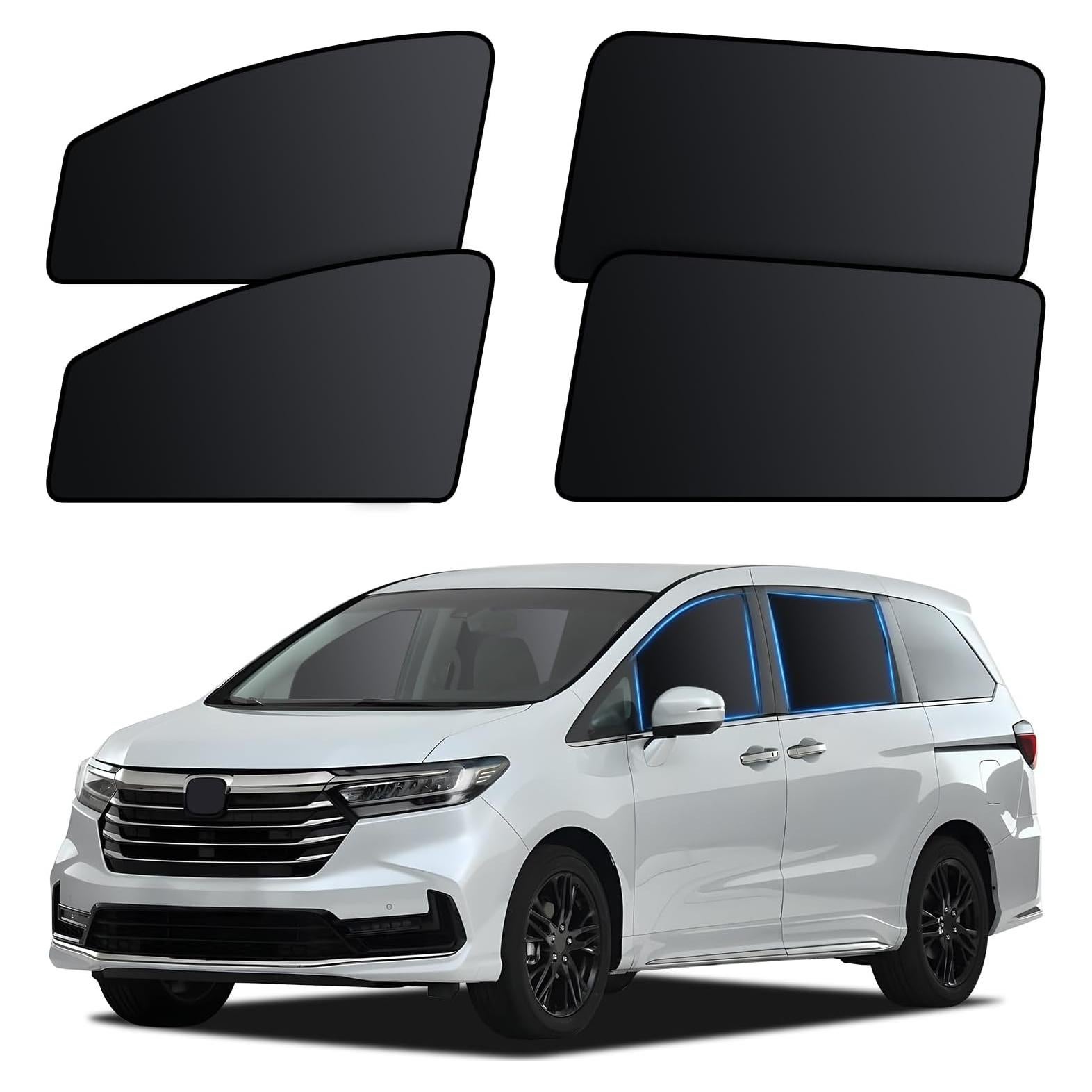 Sombrillas Magnéticas ZATOOTO para Ventanas Honda Odyssey 2020-2024