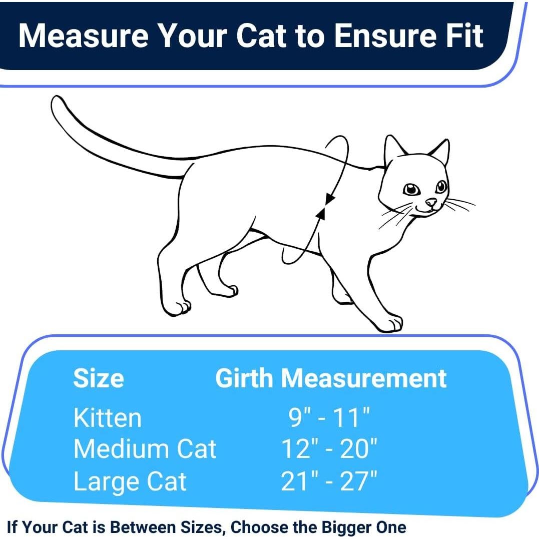 Arnés para Gato Mediano Houdini OutdoorBengal Negro