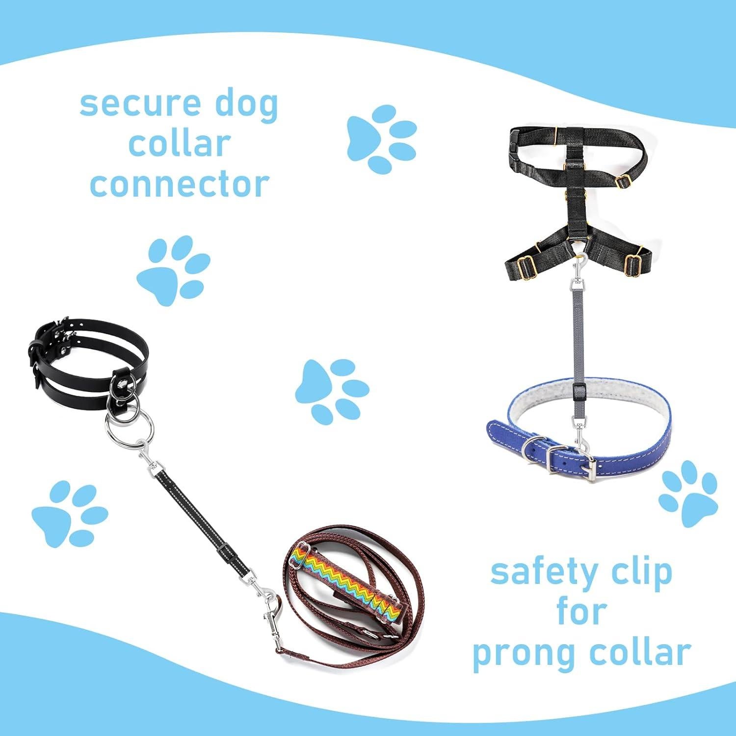 Clips de Nylon Reflectante Cobee para Collar de Perro, 2 Pcs