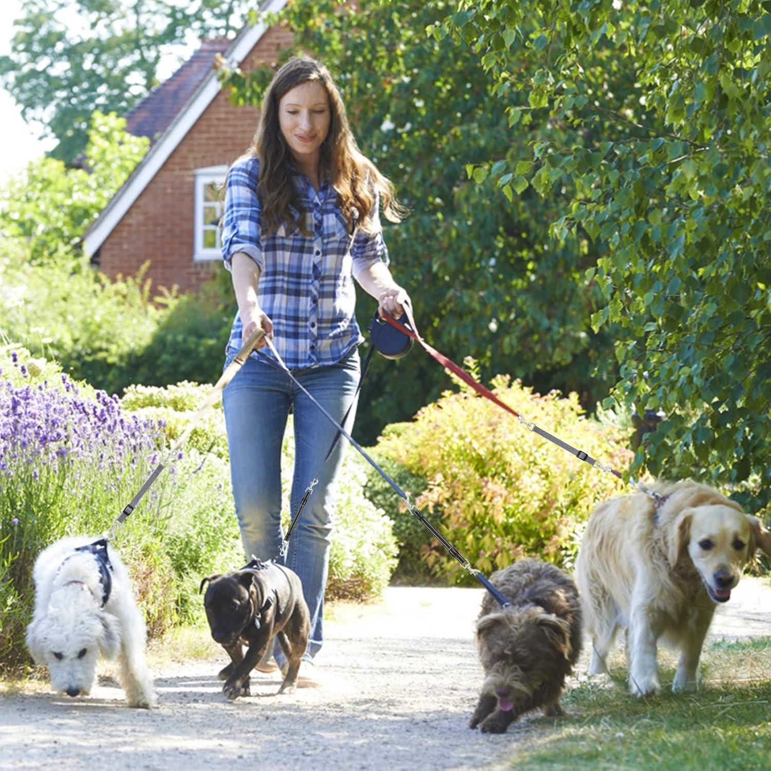 Clips de Nylon Reflectante Cobee para Collar de Perro, 2 Pcs