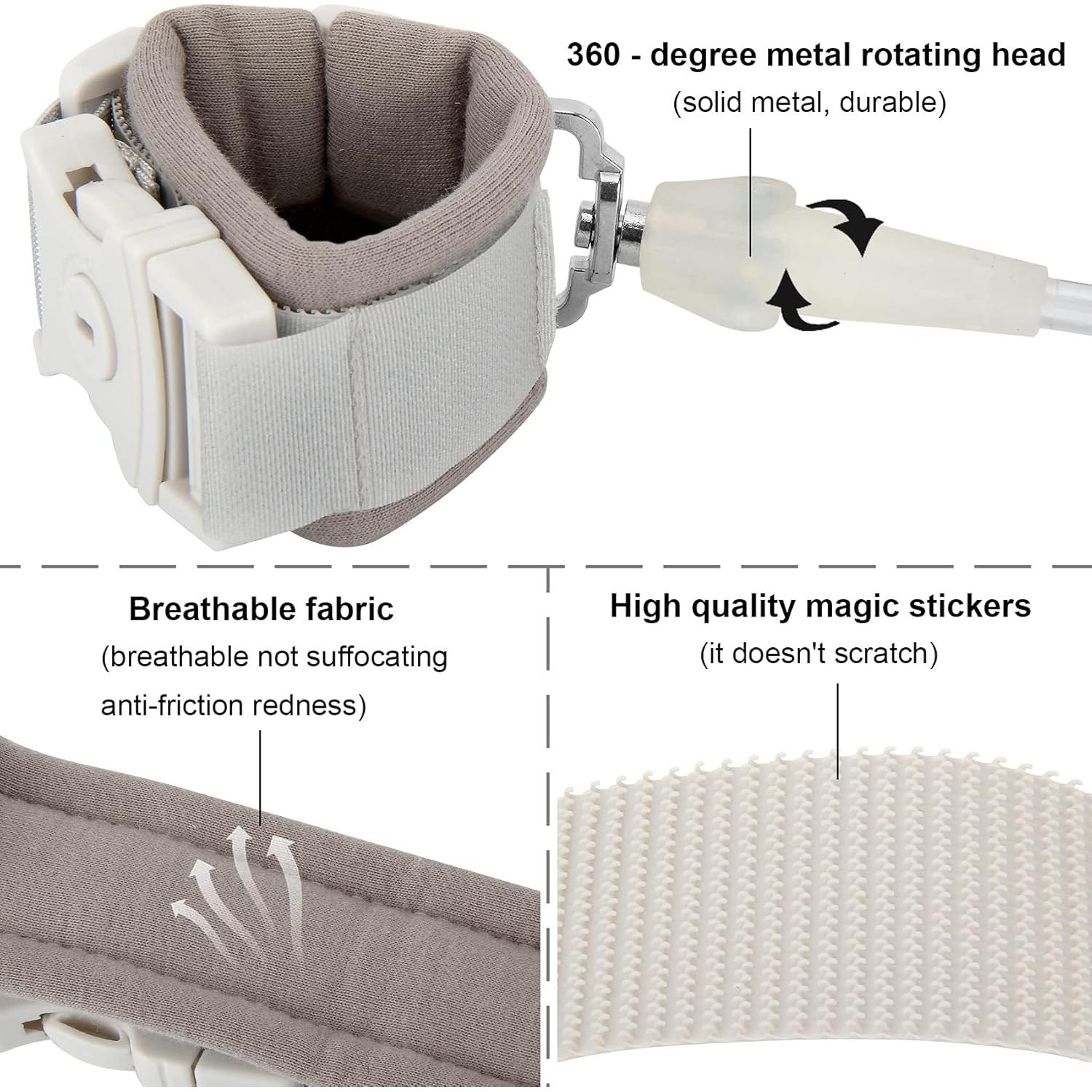 Correa Antipérdida para Niños Blisstime 2m Gris Claro