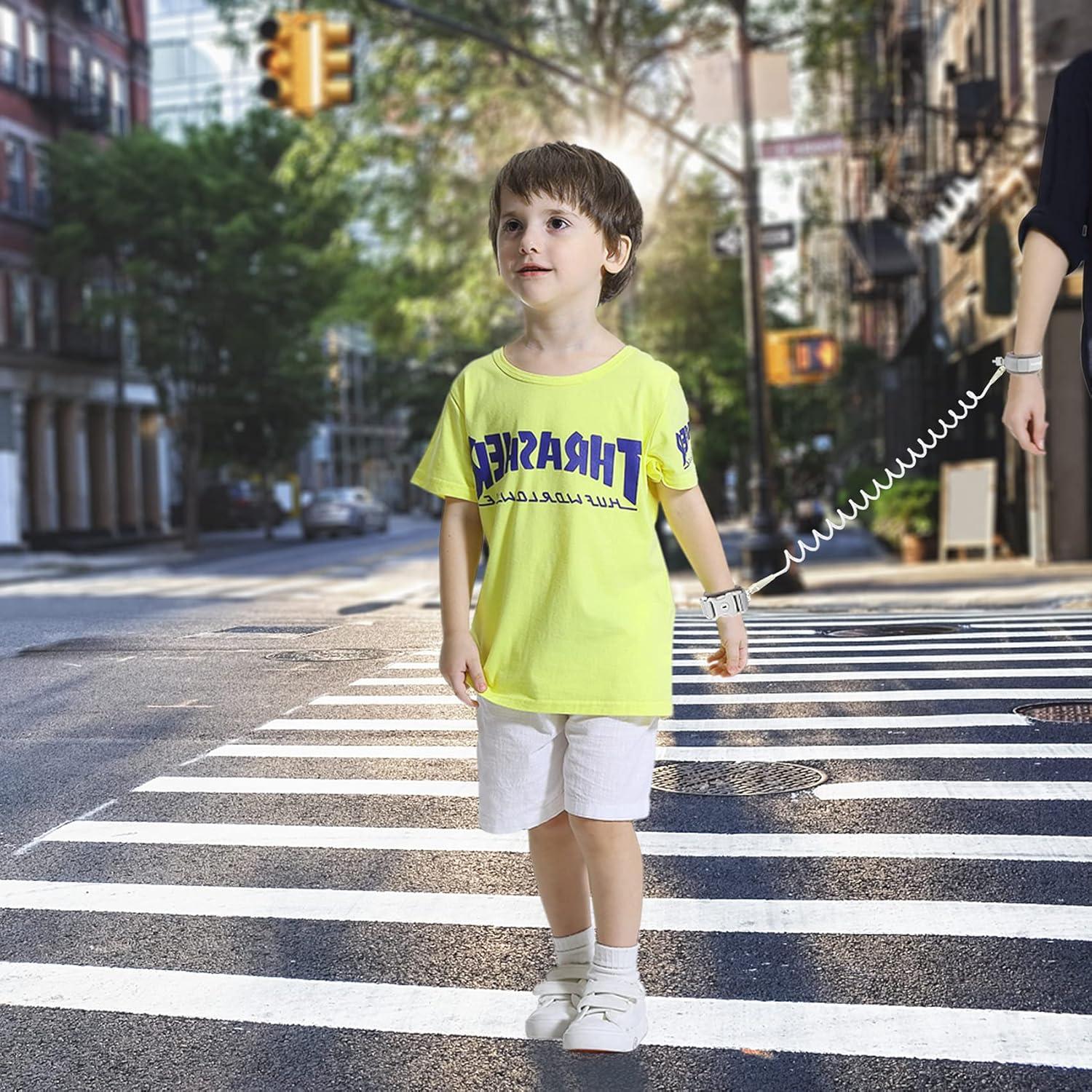 Correa Antipérdida para Niños Blisstime 2m Gris Claro