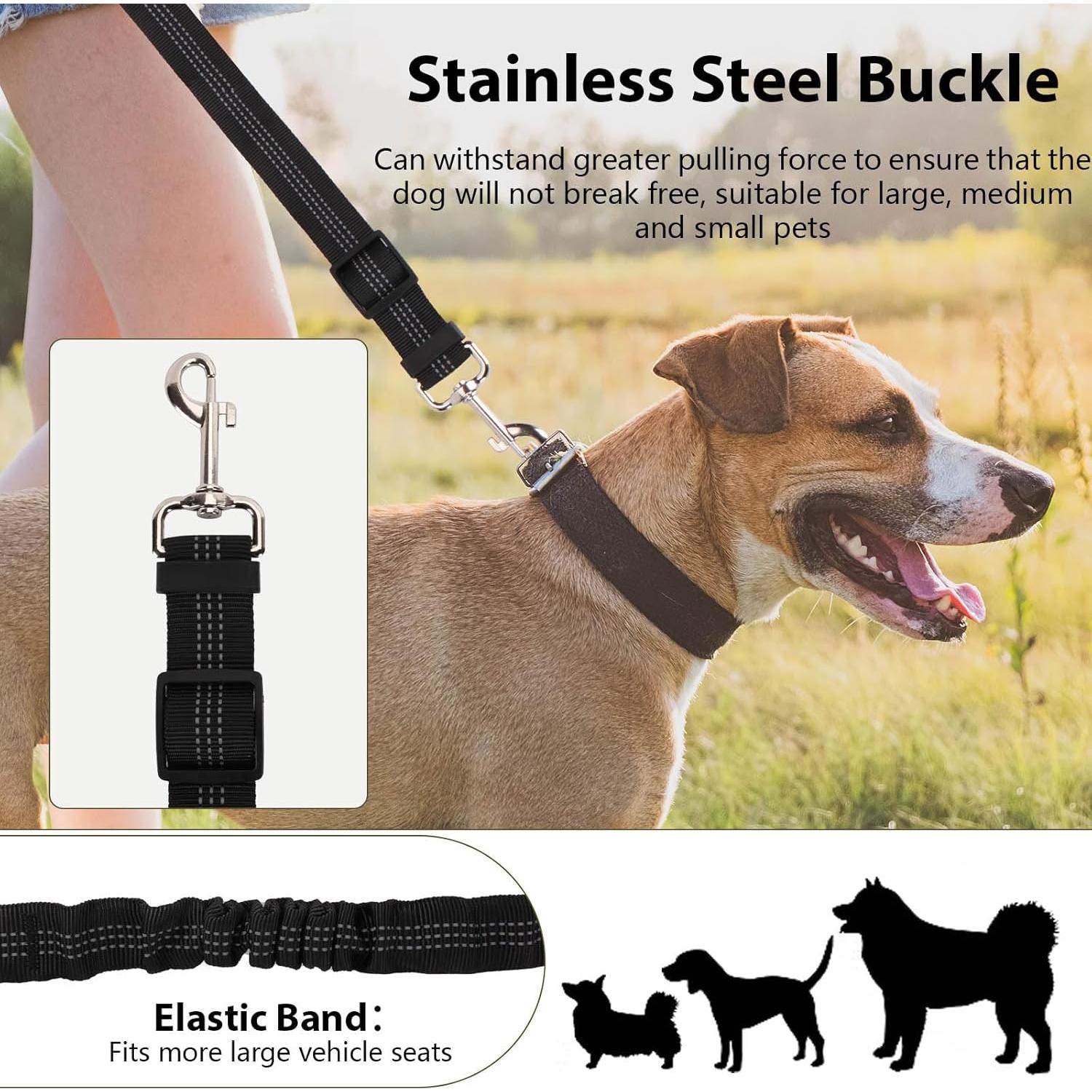 Correa de Seguridad para Perros Hezaosth en Carro de Golf