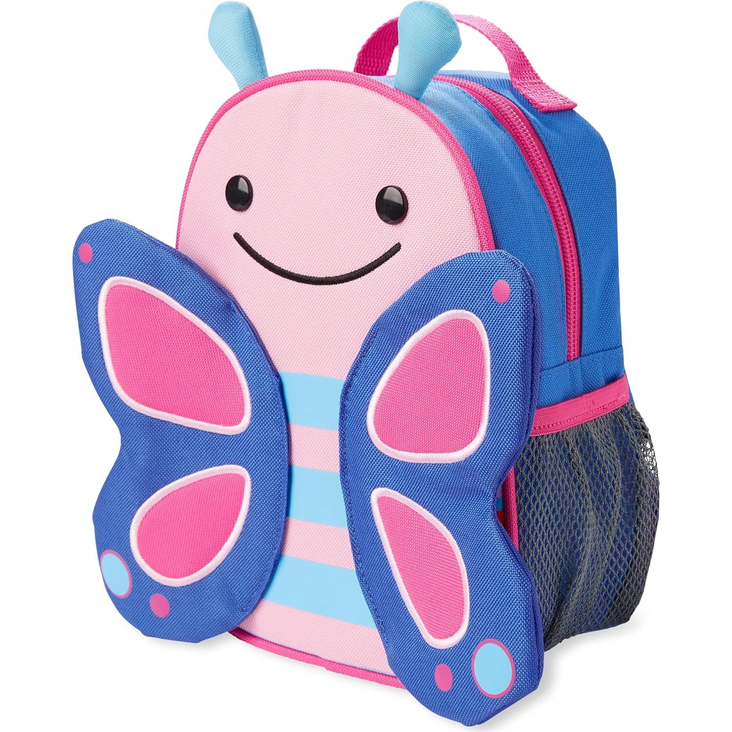 Mochila Mini Skip Hop Zoo Mariposa con Correa de Seguridad
