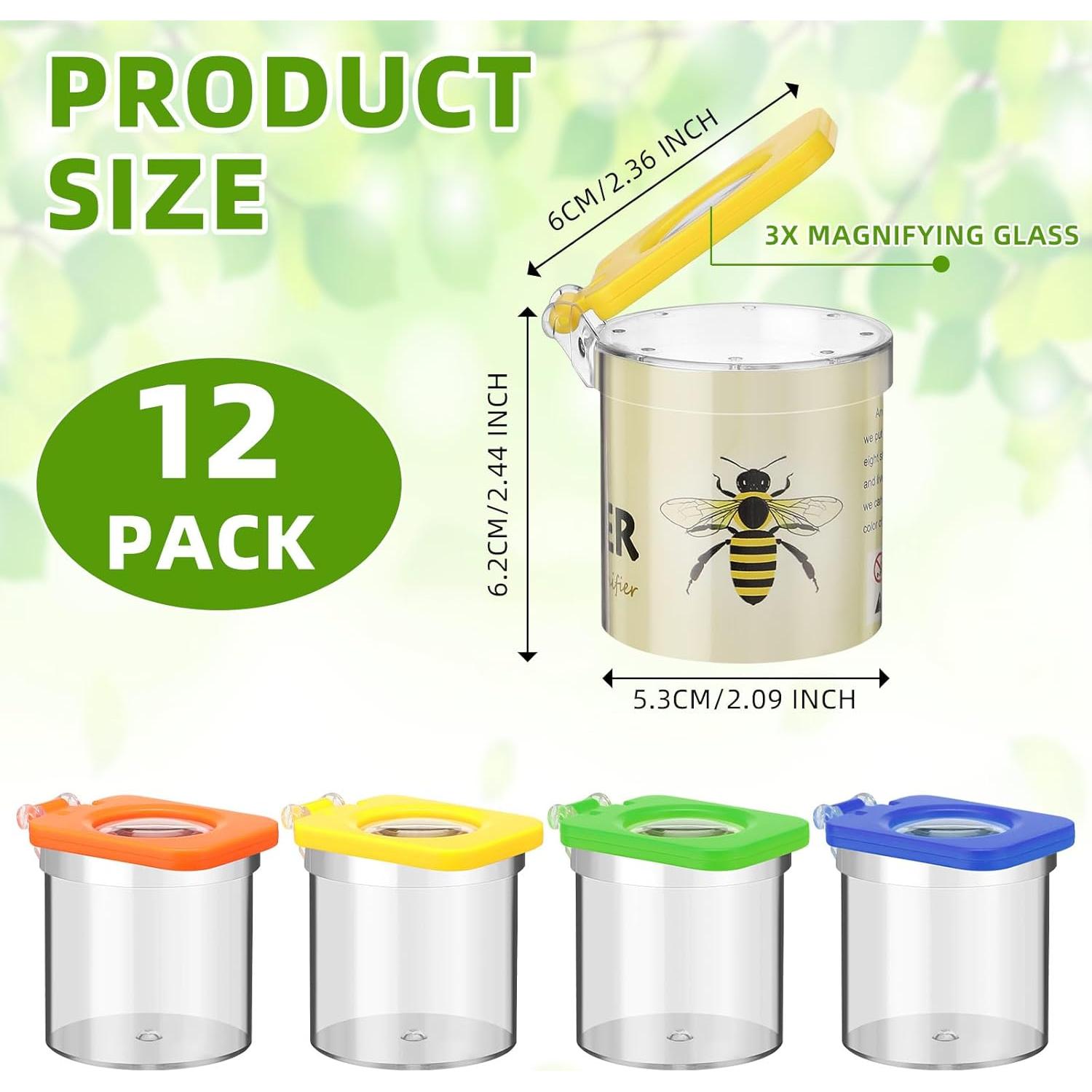 Kit de Observación de Insectos Halloscume 12 Piezas Aumentador