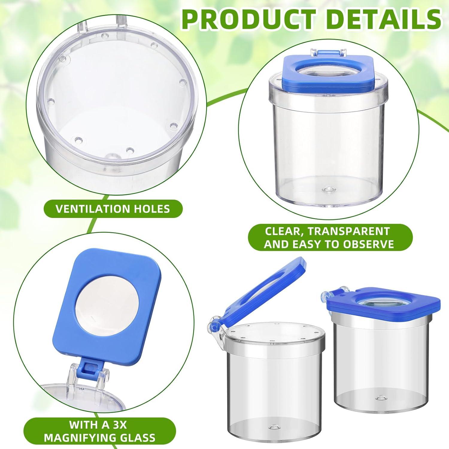 Kit de Observación de Insectos Halloscume 12 Piezas Aumentador