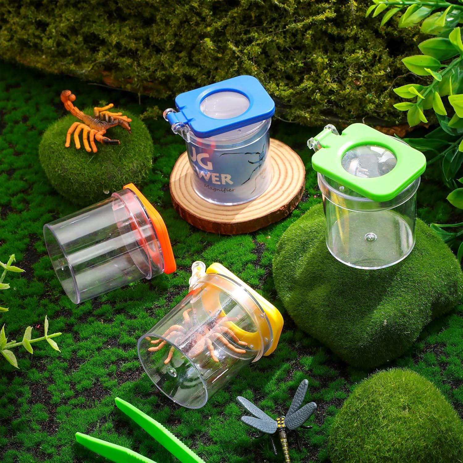 Kit de Observación de Insectos Halloscume 12 Piezas Aumentador