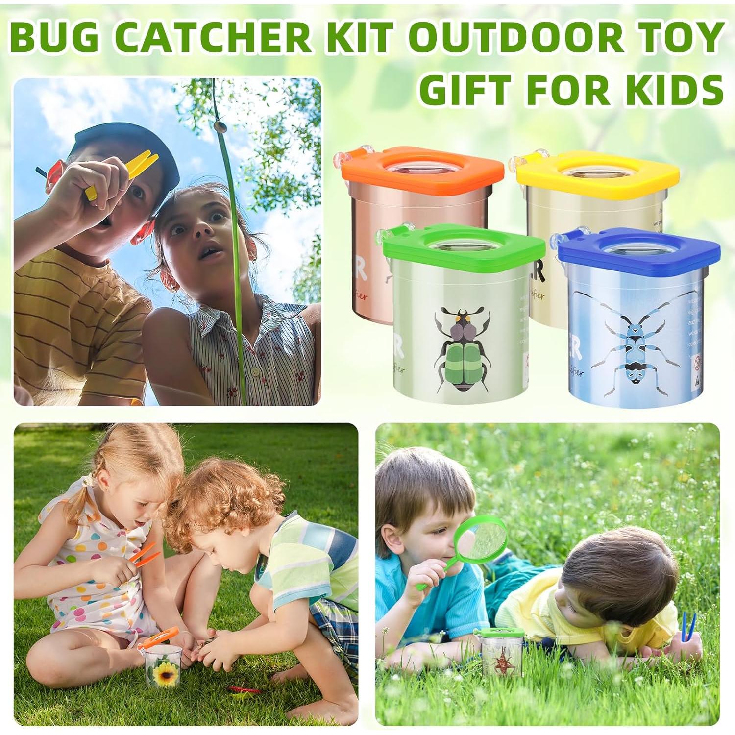 Kit de Observación de Insectos Halloscume 12 Piezas Aumentador