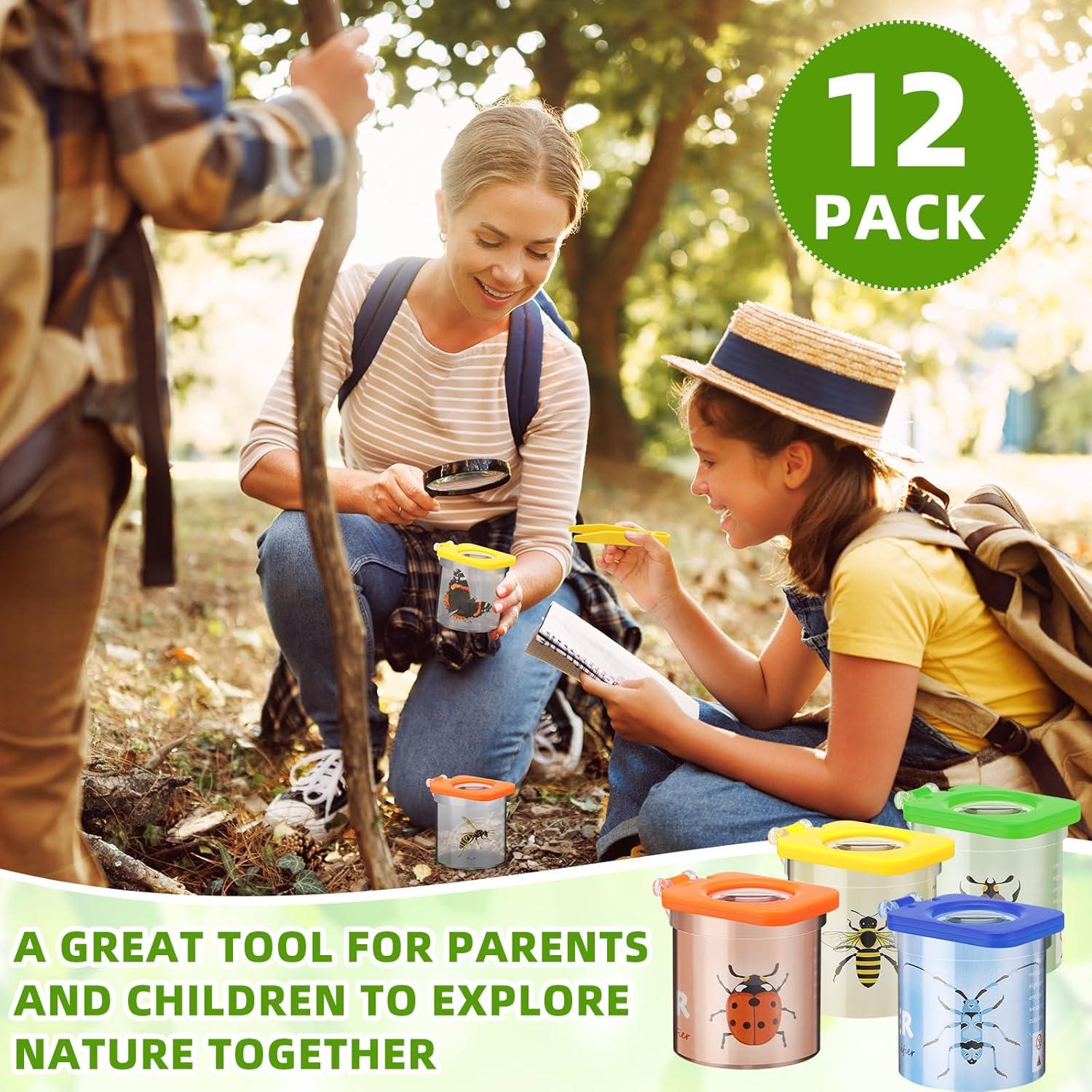 Kit de Observación de Insectos Halloscume 12 Piezas Aumentador