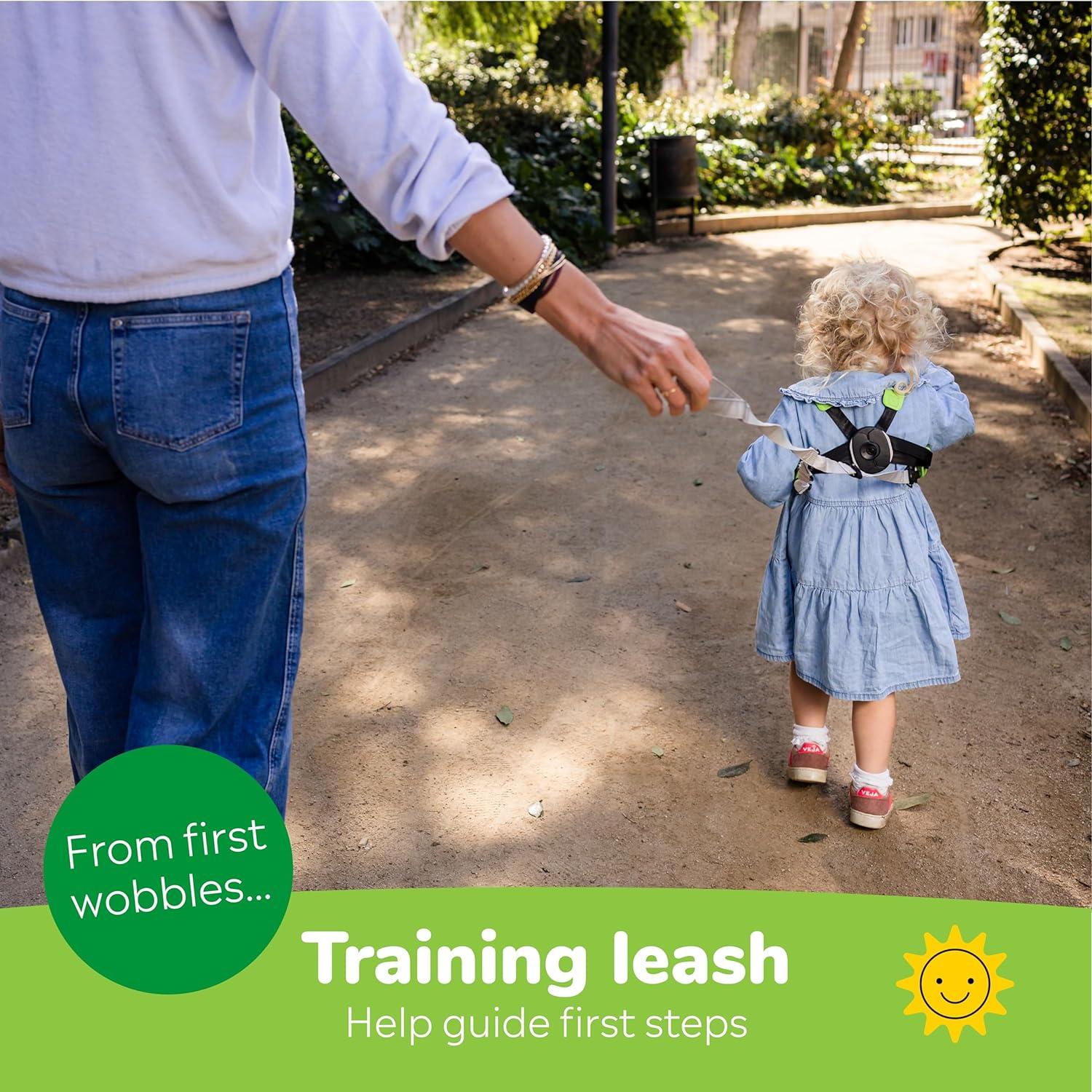 Correa para Niños Trunki Dudley Dinosaurio Verde - Arnés de Seguridad