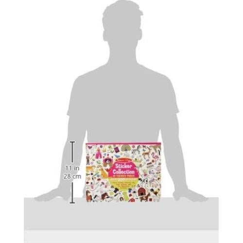 Libro de Stickers Melissa & Doug - 500+ Stickers Creativos