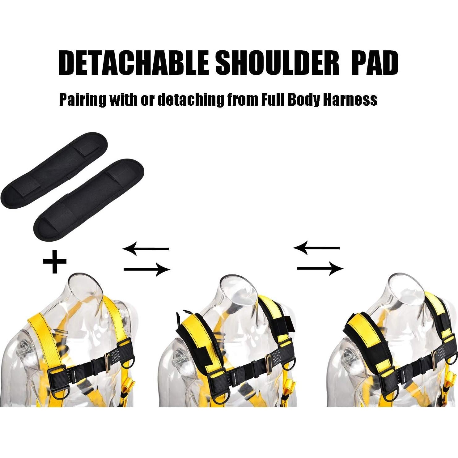 Arnés de Seguridad WELKFORDER WFH001 5 Puntos 140 kg