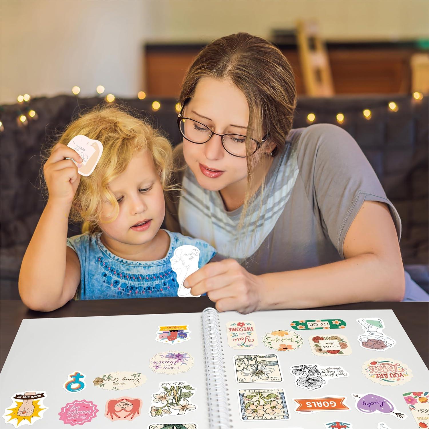 Álbum de Stickers Reutilizable Hebayy B5 80 Páginas