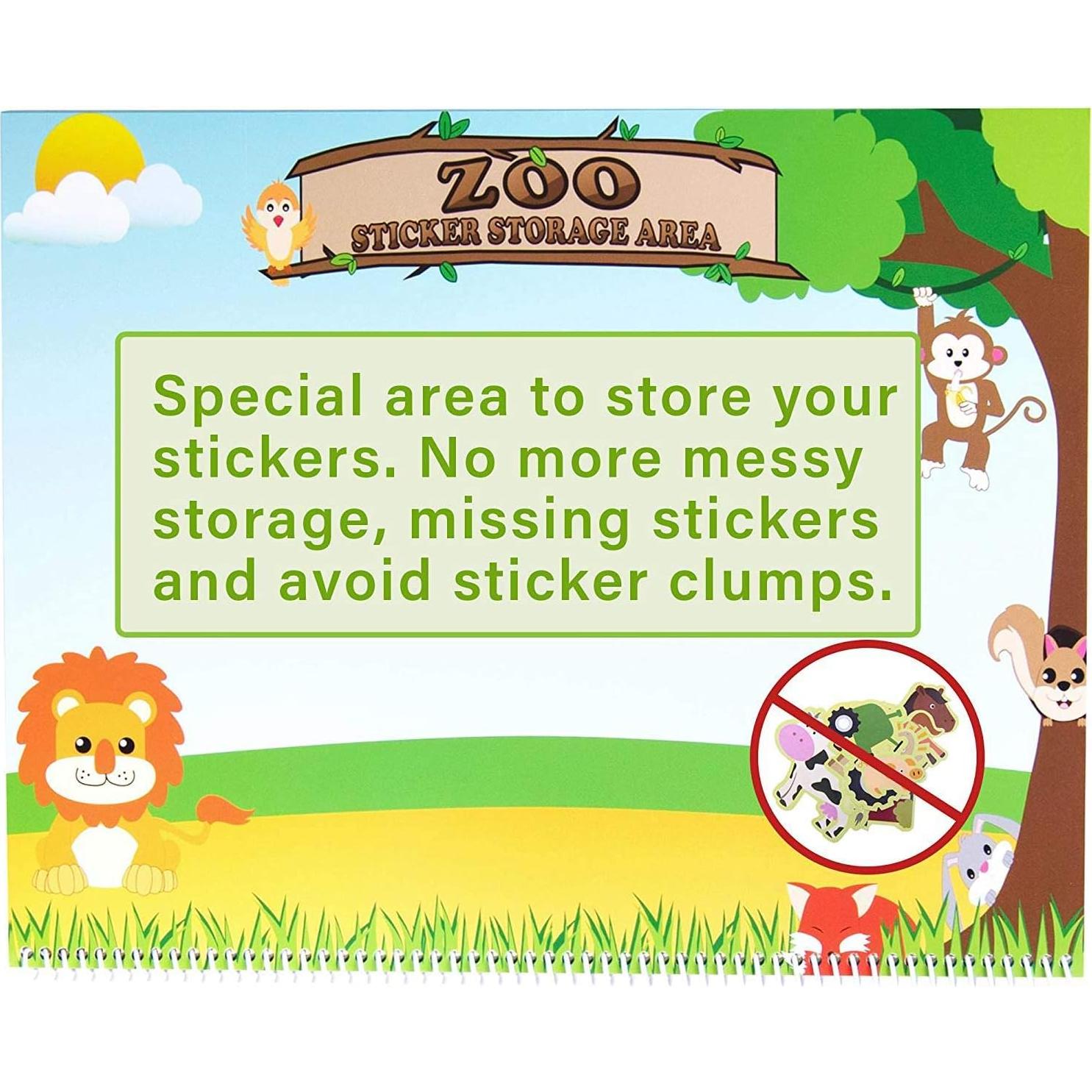 Libro de Pegatinas Mágicas Giggles y Pebbles - 170 Piezas