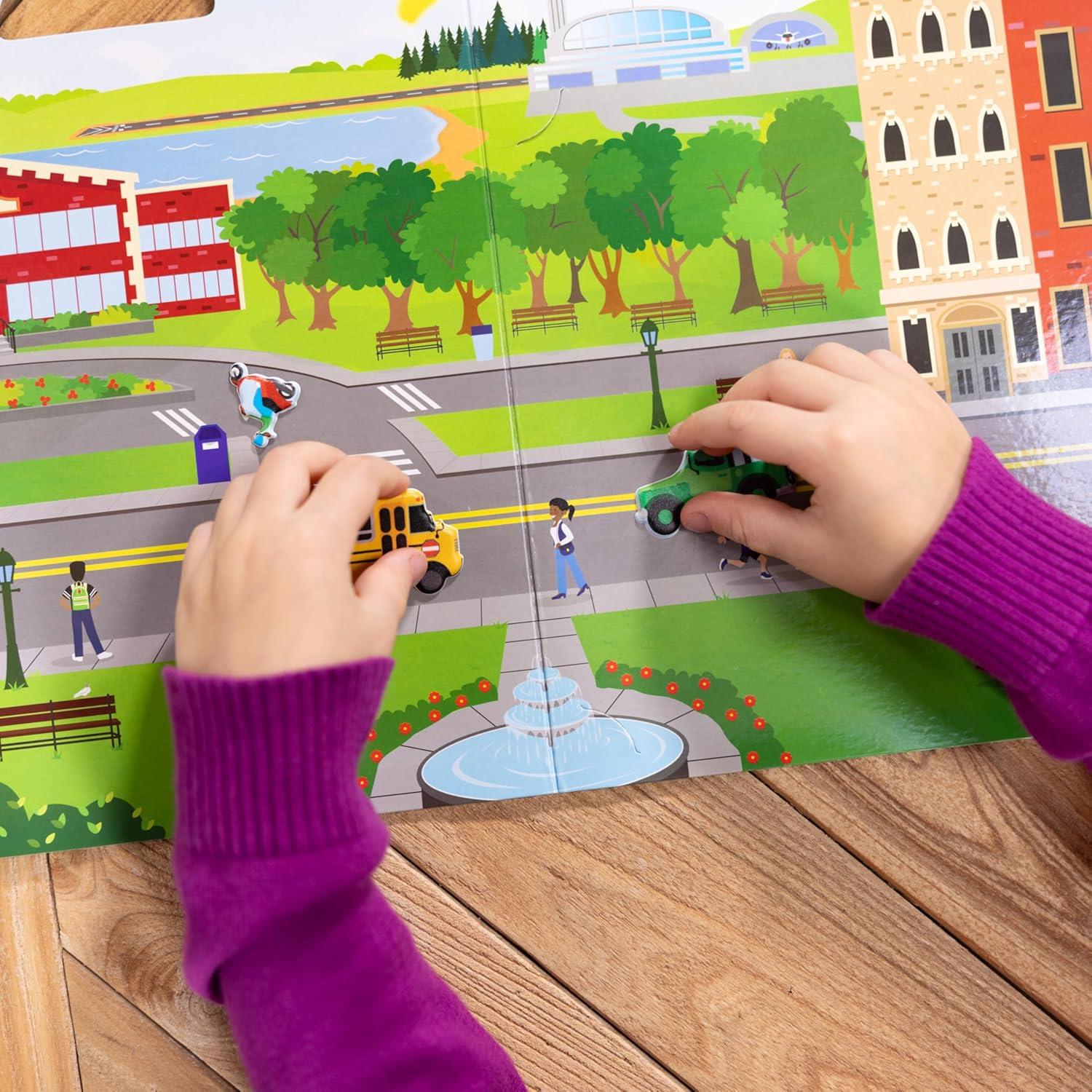 Juego de Stickers Puffy Reutilizables Melissa & Doug 32 Piezas