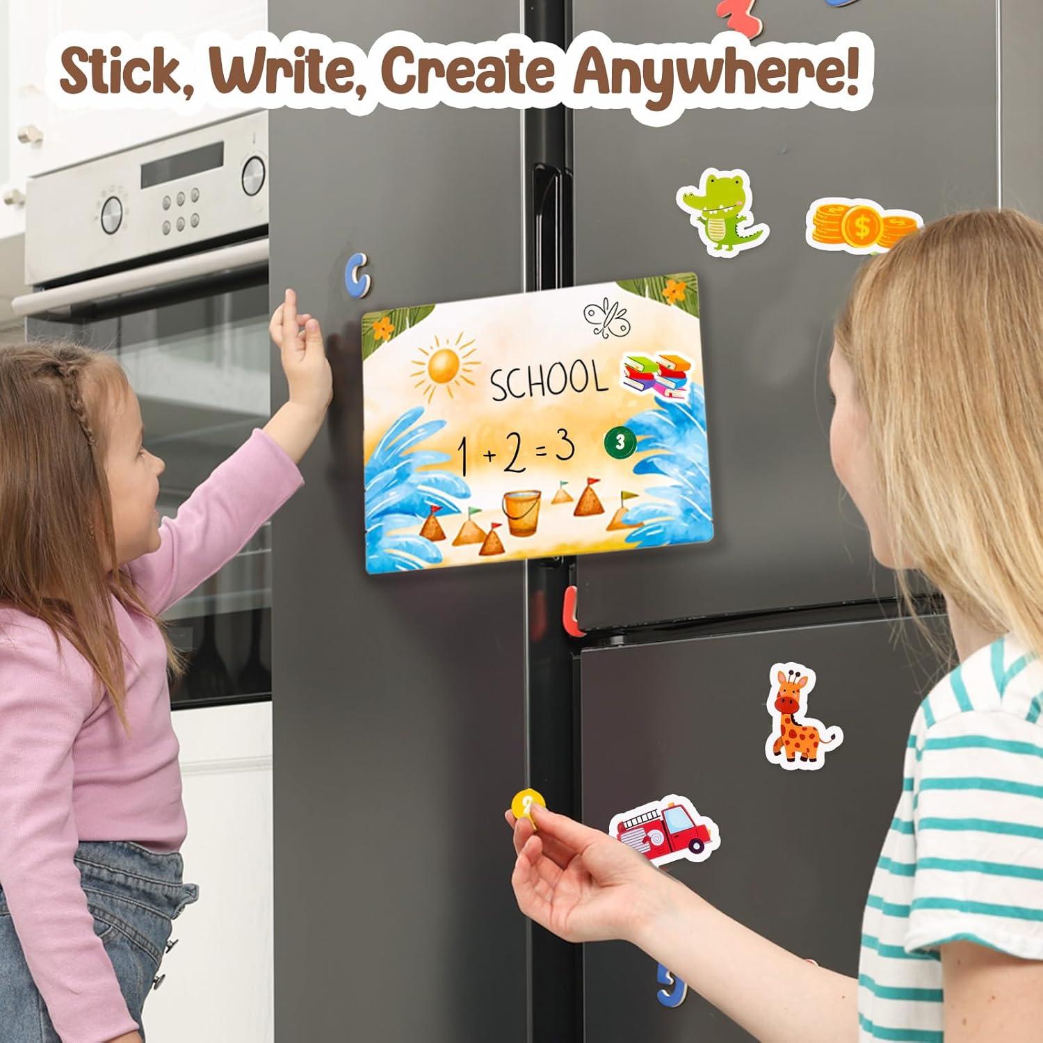 Libro de Pegatinas Reutilizables Giant Bean - 4 Temas Educativos