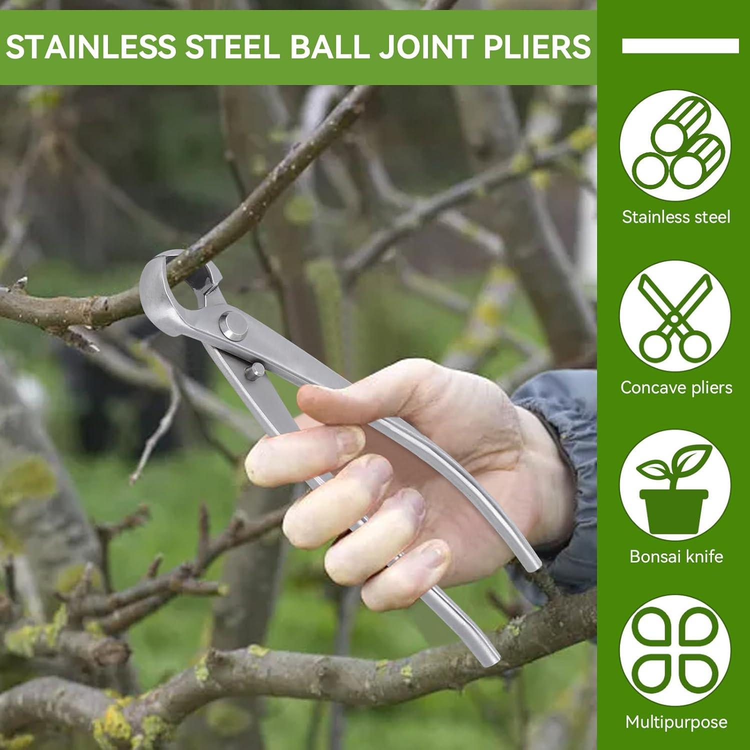 Cortador de Bonsái HERCHR 180mm Acero Inoxidable Ergonomico