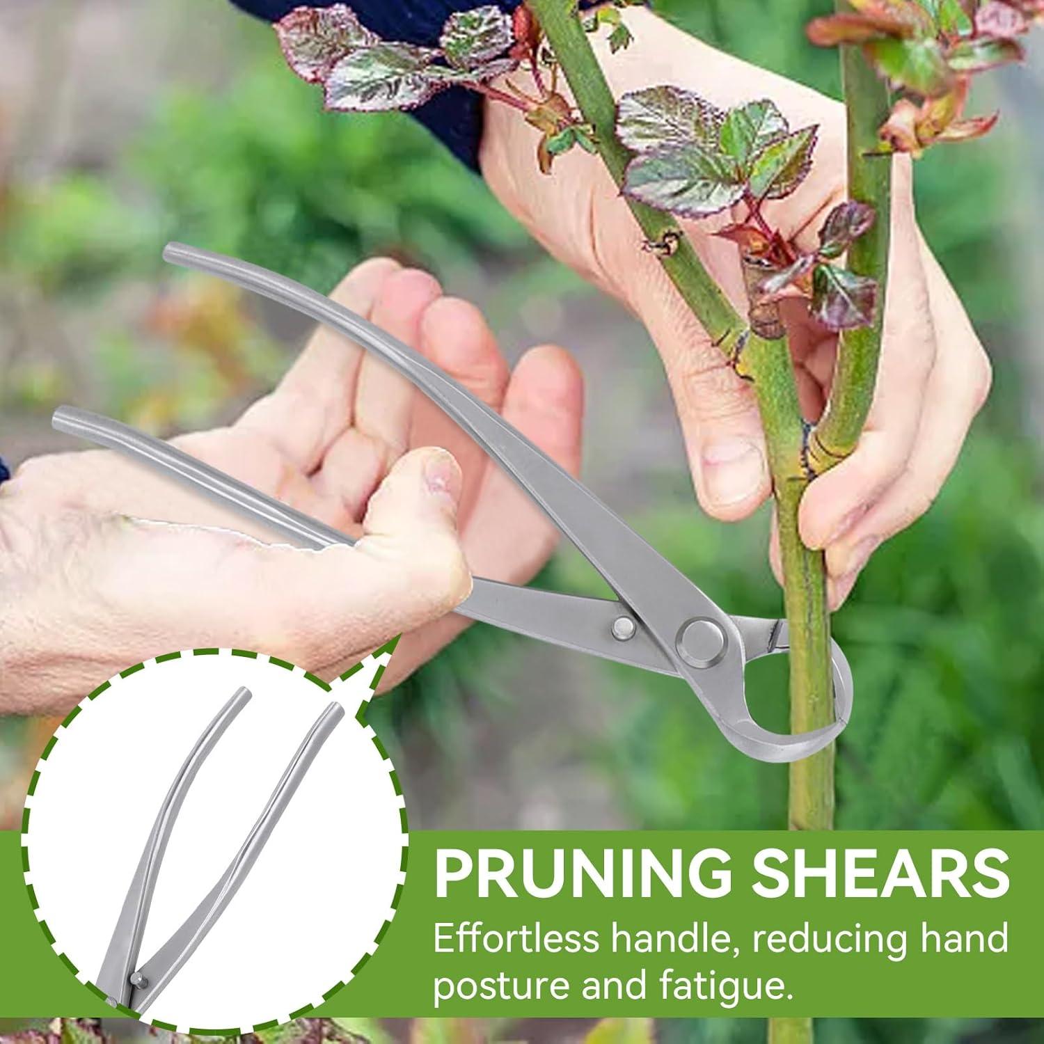 Cortador de Bonsái HERCHR 180mm Acero Inoxidable Ergonomico