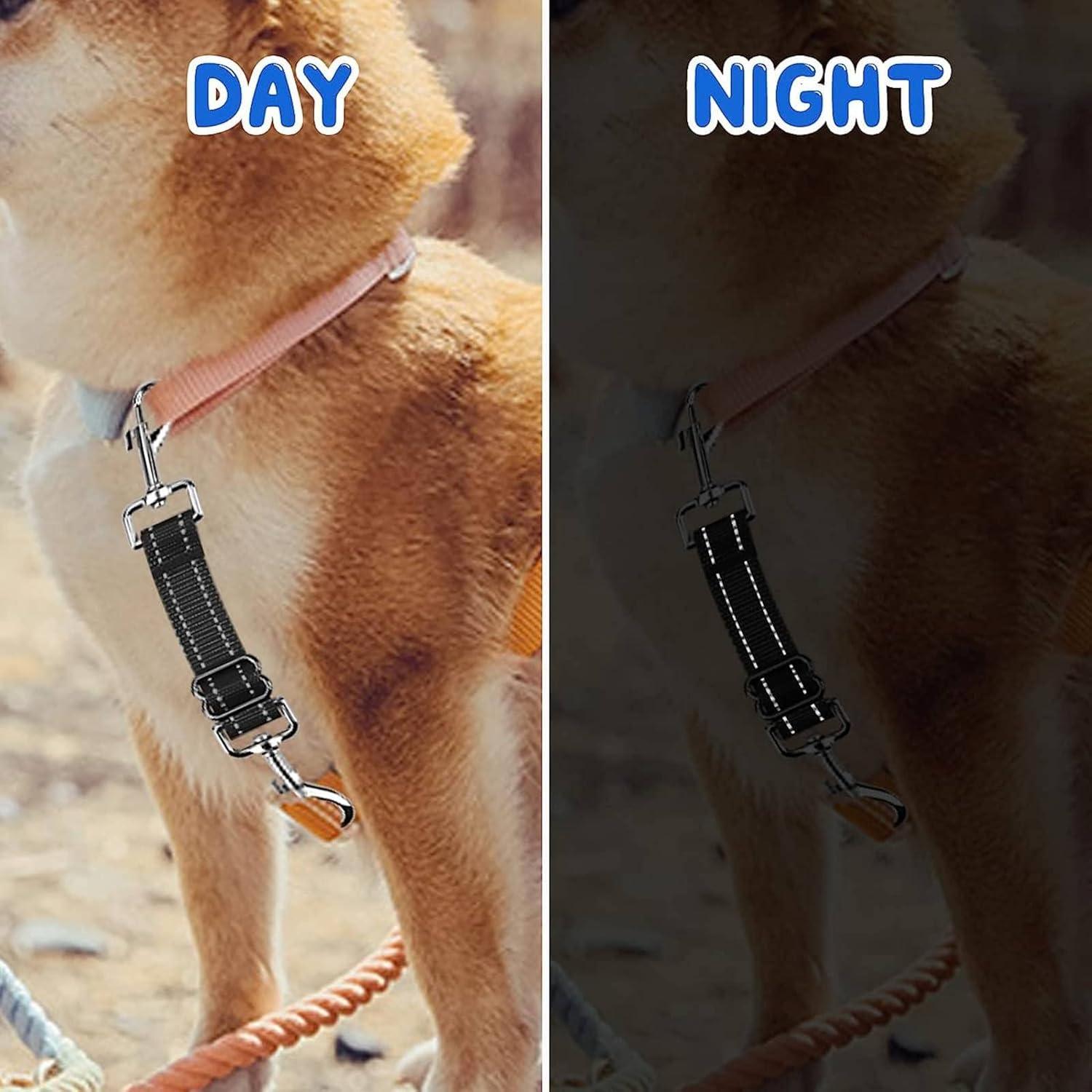 Clip de Seguridad para Perros Chngna, Ajustable Nylon Reflectante